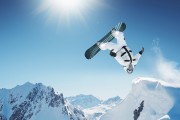 冬奥会测试赛高山滑雪速降项目 瑞士队占据领奖台三席